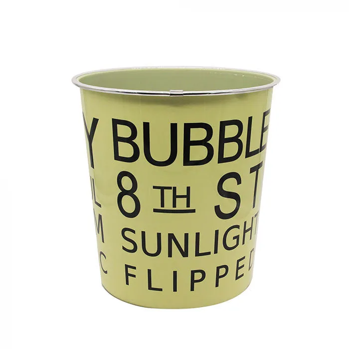 PP Dustbin With Print