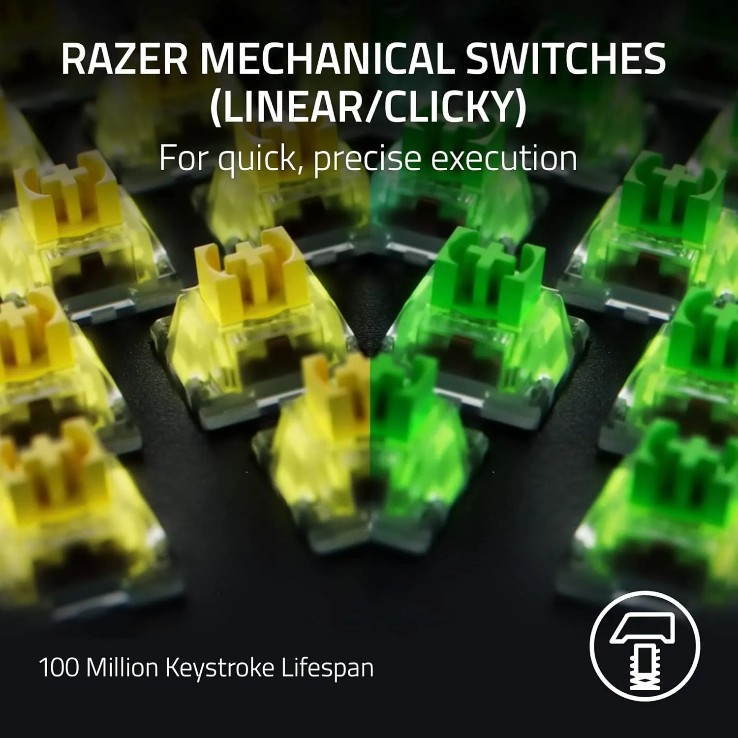 Razer BlackWidow V4 Pro Wired Mechanical Gaming Keyboard: Green Switches Tactile & Clicky - Doubleshot ABS Keycaps - Command Dial - Chroma RGB - Magnetic Wrist Rest Snap Tap
