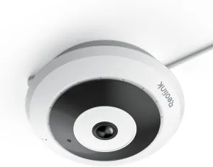 REOLINK WiFi Security Fisheye Camera, 2K  6MP 360 Panorama, 2.4/5GHz WiFi Indoor Wireless Security Camera, Person Motion Detection, Ceiling/Wall/Desk Mount, Supports up to 512GB microSD, FE-W (White)