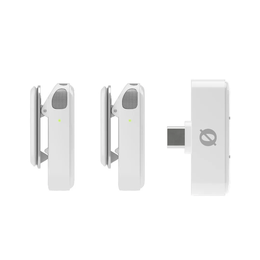 RODE Wireless Micro Ultra-Compact Digital Wireless Microphone System (USB-C, White)