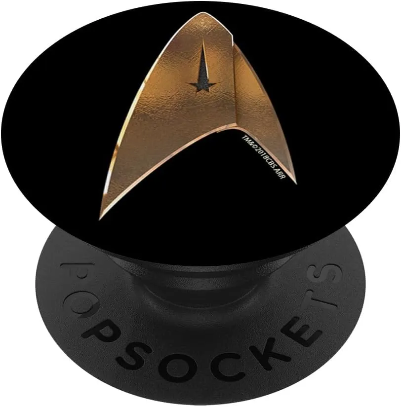 Star Trek Federation Shield PopSockets Stand for Smartphones and Tablets PopSockets Standard PopGrip