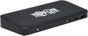 Tripp Lite Triple Monitor USB-C Dock Universal Laptop Docking Station Hub, HD 4K @ 60Hz HDMI & 2X DisplayPort, Windows & Mac Compatible, USB-C & 3X USB 3.2 Ports, 3-Year Warranty (U442-DOCK8-B)