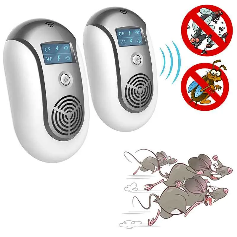Ultrasonic Pest Repeller - Get Rid Of Pests In 48 Hours