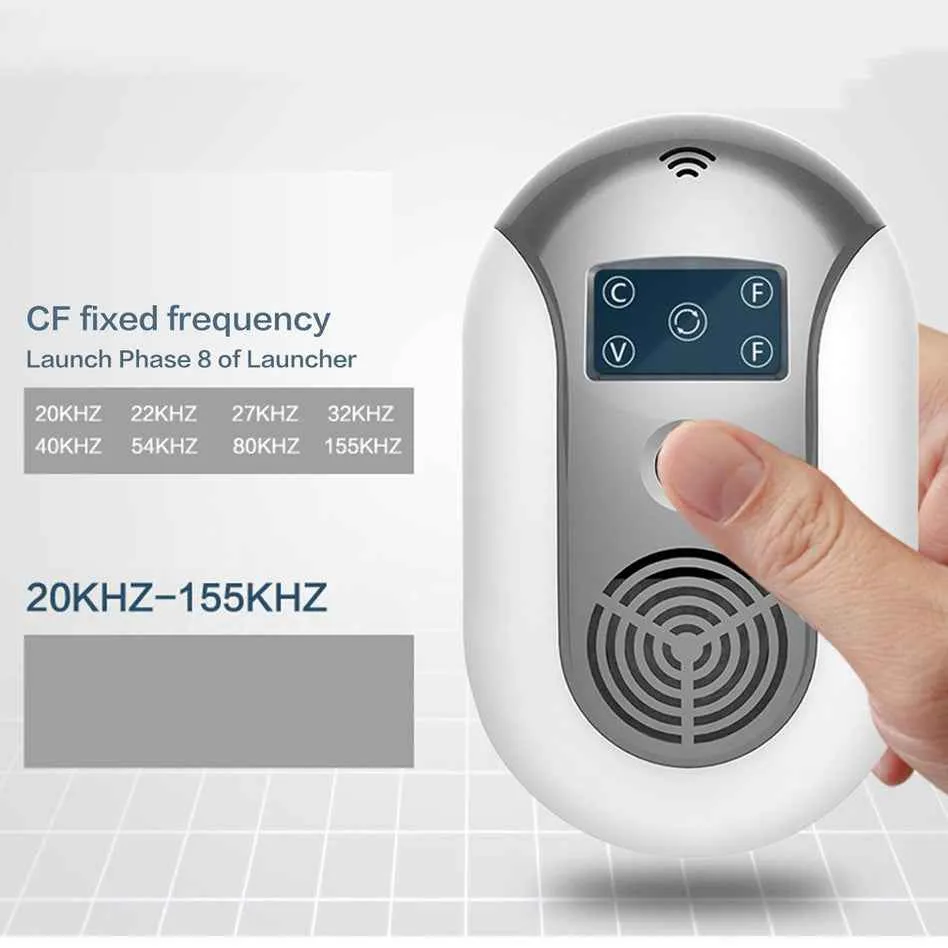 Ultrasonic Pest Repeller - Get Rid Of Pests In 48 Hours
