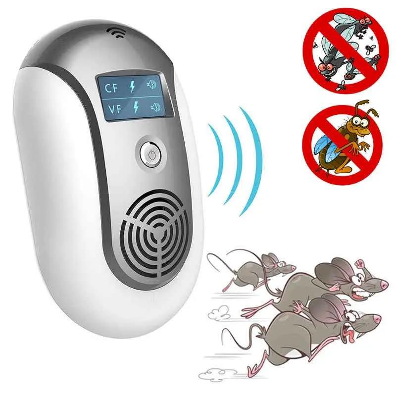 Ultrasonic Pest Repeller - Get Rid Of Pests In 48 Hours