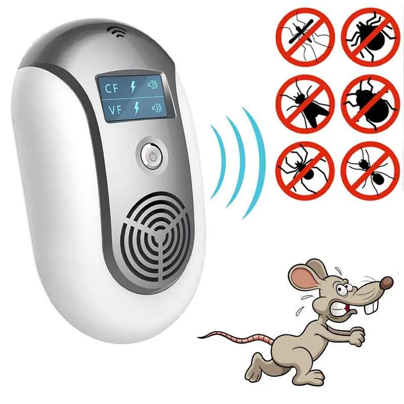 Ultrasonic Pest Repeller - Get Rid Of Pests In 48 Hours