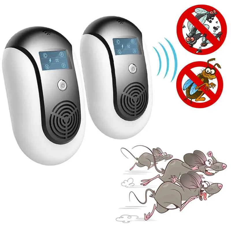 Ultrasonic Pest Repeller - Get Rid Of Pests In 48 Hours