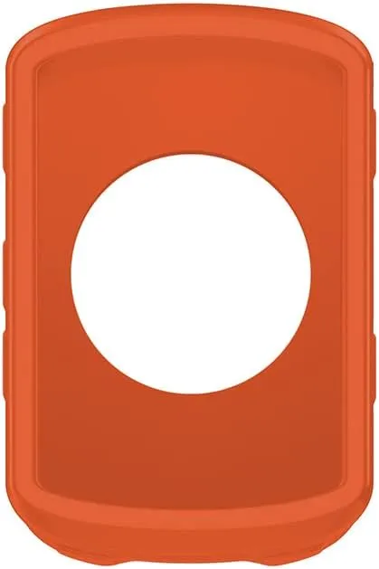 Voikoli Case Compatible with Garmin Edge 840/540,Soft Silicone Protective Cover Case Outdoor Handheld GPS Accessories (Orange)