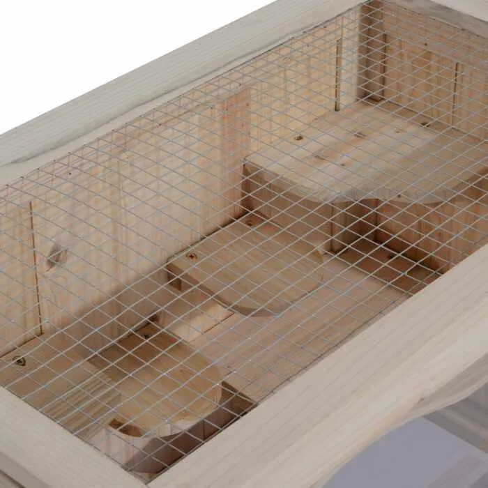 Wooden Hamster Habitat